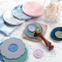 Wax seal stamp pad