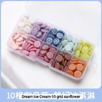 Alternative view of Multi-colored sealing wax box