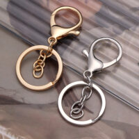 Lobster keychain ring