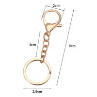 Alternative view of Lobster keychain ring