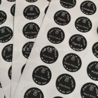 Spice jar Stickers