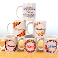 Alternative view of White mug