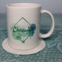 White mug